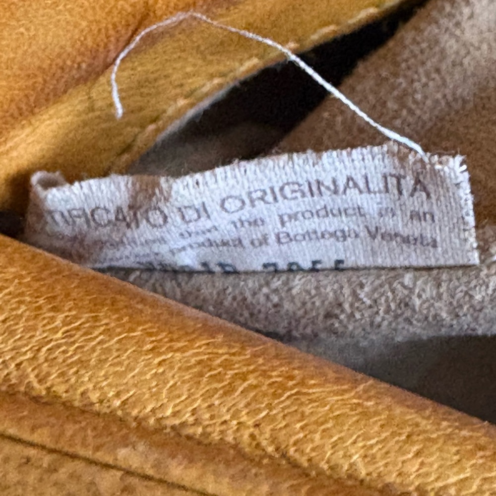 Vintage Bottega Veneta Interaccio Tan Woven Leather Shoulder Bag - Picture 11 of 16